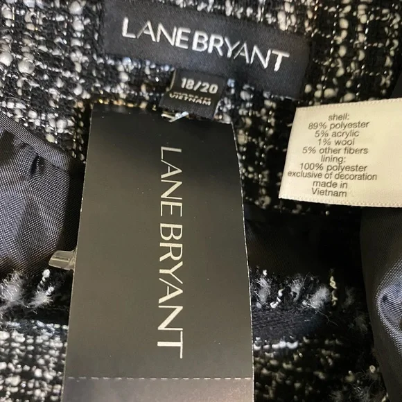 Lane Bryant tweed belted dress - Picture 4 of 4